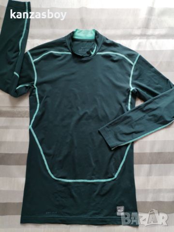 nike pro combat - страхотна мъжка блуза Л , снимка 3 - Спортни дрехи, екипи - 45039264