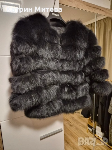 Палто от естествен косъм 