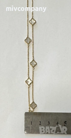 Златен Синджир 3.56гр  44см, снимка 9 - Колиета, медальони, синджири - 53654531