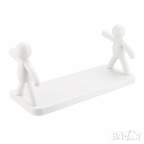 Стенна поставка с хуманоиден дизайн - Иновативно и забавно съхранение за вашата баня или кухня, снимка 2 - Други стоки за дома - 51063066
