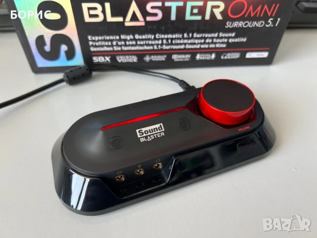 Външна звукова карта Creative SoundBLASTER OMNI Surround 5.1 USB, PC & MAC