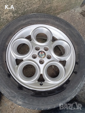 Оригинални джанти Alfa Romeo 16, снимка 5 - Гуми и джанти - 53025266