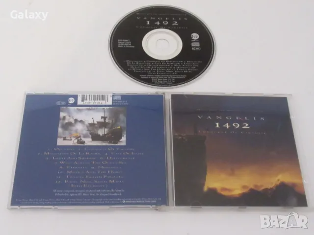 Vangelis - 1492. Conquest Of Paradise Soundtrack 1992, снимка 2 - CD дискове - 49012441