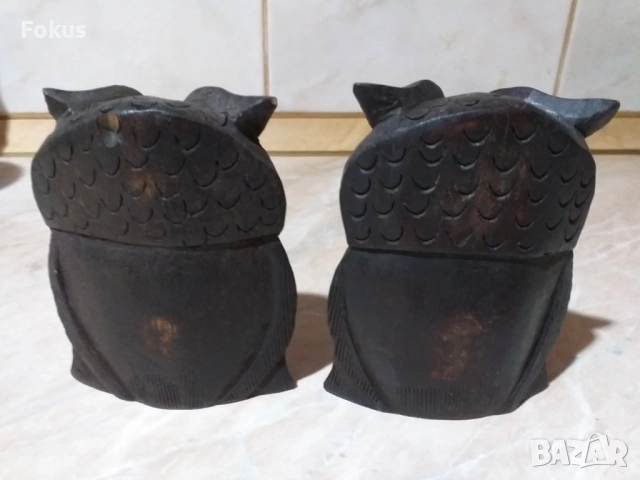 Лот бухалчета дърво и месинг, снимка 5 - Антикварни и старинни предмети - 53355885