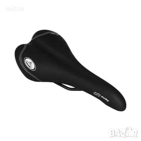 Седалка за велосипед Selle Monte Grappa Sure, Черна, Made in ITALY, снимка 5 - Аксесоари за велосипеди - 47370113