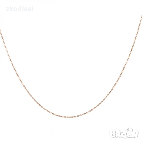 Златен синджир 1,36гр. 42,0см. 14кр. проба:585 модел:37734-6, снимка 2 - Колиета, медальони, синджири - 53874830