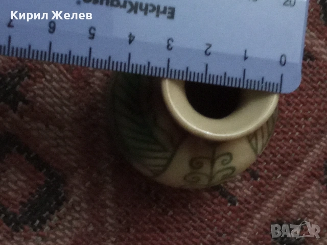 Малка декоративна керамична ваза 53722, снимка 7 - Декорация за дома - 53639640