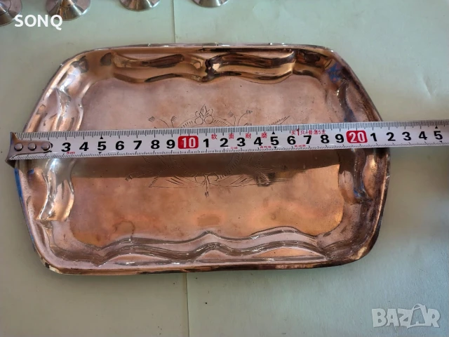 Страхотен Посребрен Сервиз, снимка 8 - Антикварни и старинни предмети - 51156002