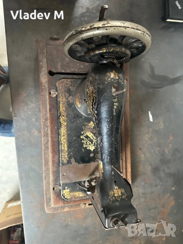 Антична шевна машина Singer модел 28K, снимка 6 - Антикварни и старинни предмети - 54161369