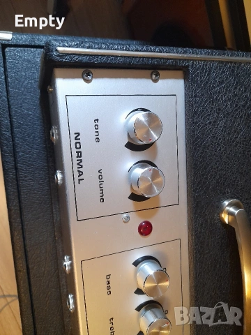 Лампов китарен усилвател с кабинет, снимка 5 - Ресийвъри, усилватели, смесителни пултове - 53900008