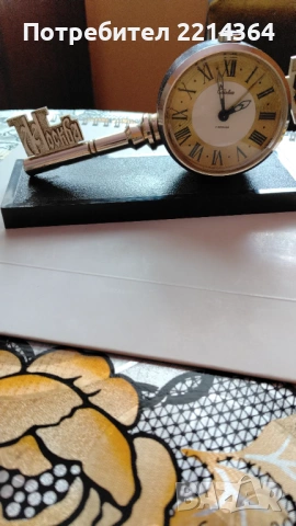 Будилник Слава -"Ключът на Москва", снимка 2 - Колекции - 53876469