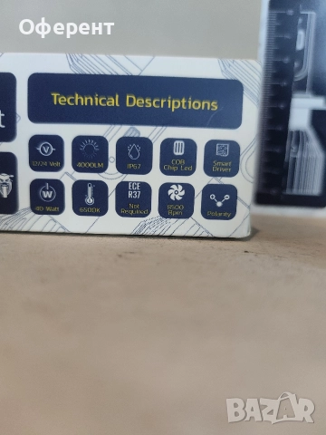 Led крушки H11/H8 NIKEN 40w. 12/24v., снимка 14 - Части - 52891575