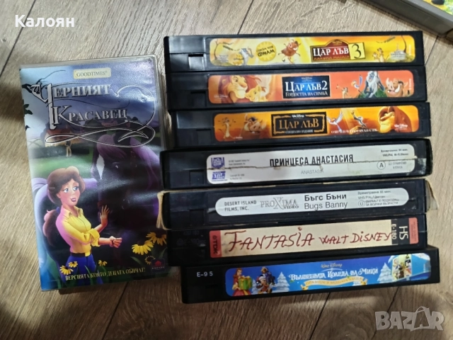 Видеокасети филми и детски, снимка 6 - Анимации - 47711431