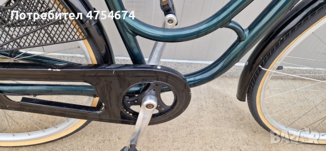 Дамски велосипед с детско столче MONARK колело 28", снимка 3 - Велосипеди - 53742813