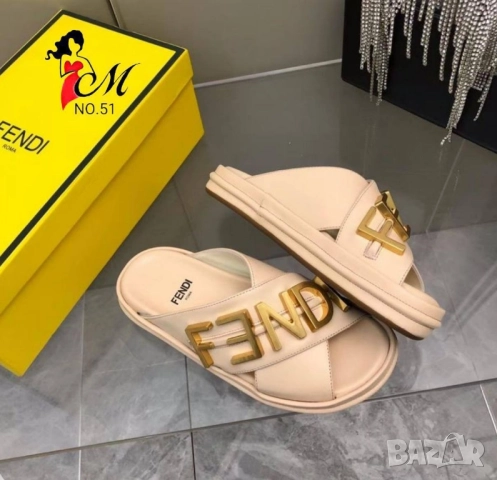 чехли fendi , снимка 6 - Чехли - 51459161