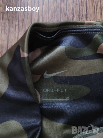 NIKE Dri-Fit Camo Tights - страхотен дамски клин С, снимка 5 - Клинове - 51379598
