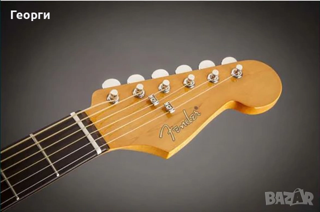 Продавам електроакустична китара Fender Stratacoustic Sunburst, снимка 2 - Китари - 52716059