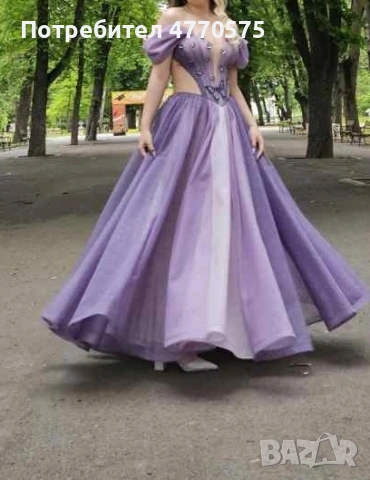 Бутикова бална рокля на дизайнерката Боряна Горанова, снимка 3 - Рокли - 53896530