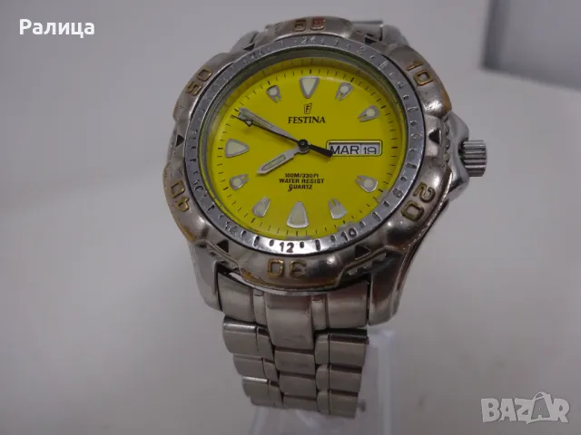 Мъжки кварцов часовник Festina, снимка 1 - Мъжки - 47426509