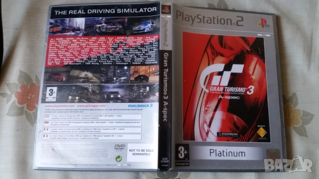 PS2 игри Gran Turismo 3 KILLZONE FIFA 08​ DAVINCI CODE
