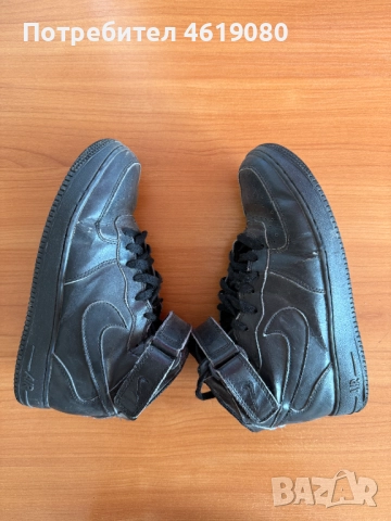 Nike Air Force 1 High – черни, номер 41, снимка 3 - Ежедневни обувки - 52056612