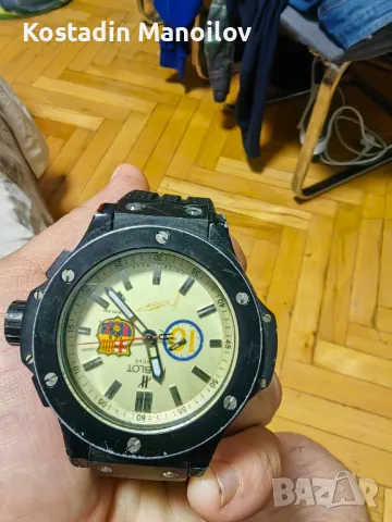 hublot big bang feneva fc barselona mehanicq raboti mnogo toshno  vsishko po nego si raboti super , снимка 3 - Мъжки - 48554211