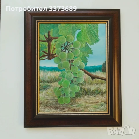 Пейзаж с грозде