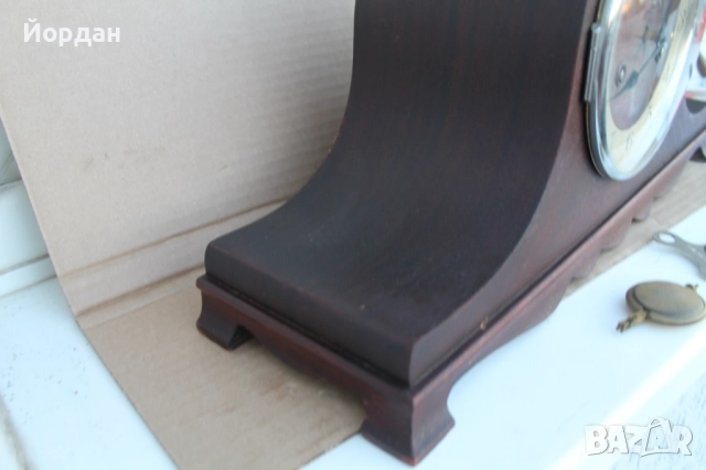 Немски настолен часовник , снимка 3 - Антикварни и старинни предмети - 52539770