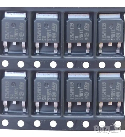 STD11N65M5 лот 10броя комплект, снимка 3 - Друга електроника - 53576827