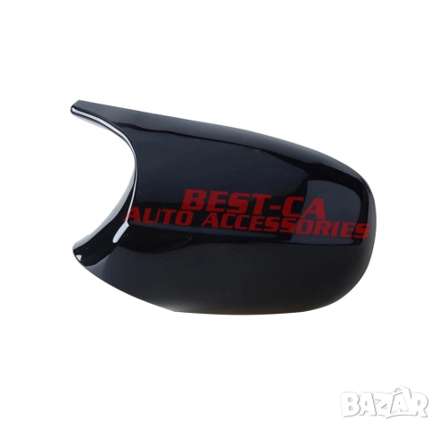 Капаци за огледала със щипки черен пиано лак Batman Style подходящи за BMW E87 E90 E91 E92 facelift, снимка 3 - Аксесоари и консумативи - 51971420