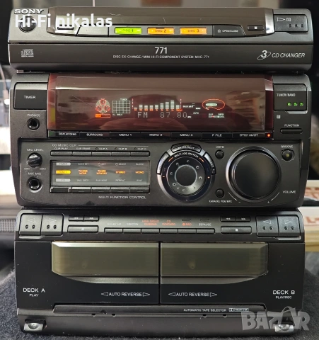 аудио система стерео уредба SONY MHC-771