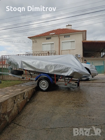 лодка двигател колесар добро състояние колесаря е чисто нов, снимка 3 - Воден транспорт - 53874584