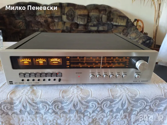 DUAL  CT 1240- HIFI STEREO TUNER- 7 MEMORY., снимка 1 - Ресийвъри, усилватели, смесителни пултове - 46905145