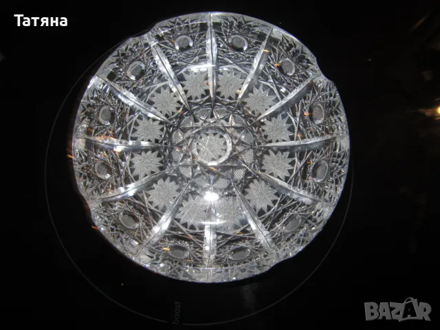   КРИСТАЛНИ ЧАШИ ; КУПИ;  КОШНИЦА; БОХЕМИЯ -ЧЕХИЯ;, снимка 18 - Чаши - 34317980