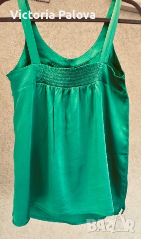 Красив копринен топ/ потник JOE TAFT, снимка 5 - Корсети, бюстиета, топове - 51311827