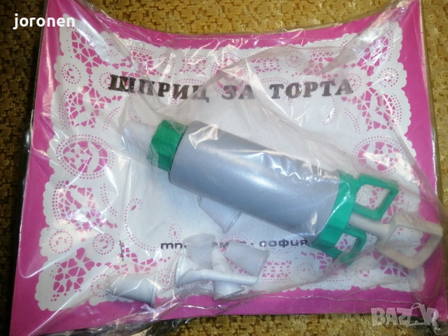 Шприц за торта с 6 приставки 