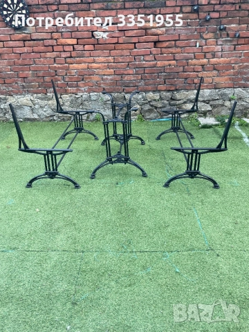 Градински основи за пейки и маса, снимка 9 - Градински мебели, декорация  - 52818503