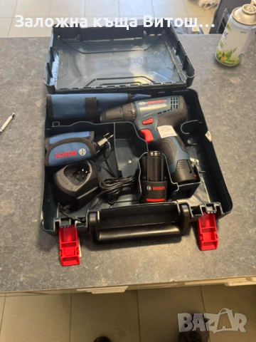 винтоверт Bosch GSR 120-LI, снимка 4 - Винтоверти - 53750002