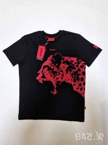 Мъжка тениска на Hugo, снимка 2 - Тениски - 54118618
