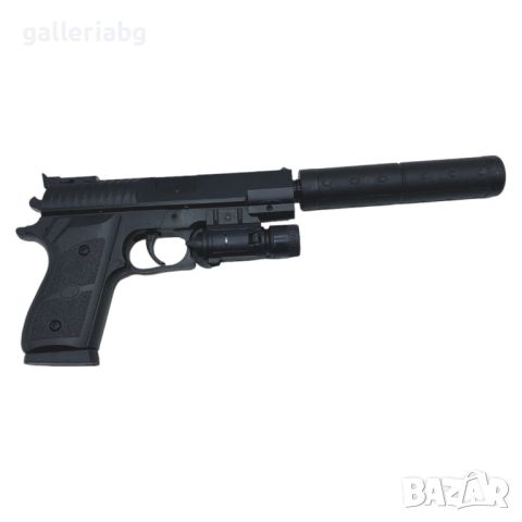 Еърсофт играчка пистолет с лазер AIRSOFT, снимка 3 - Други - 45282441