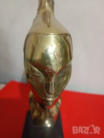 Месингова статуетка, снимка 5 - Статуетки - 53235247