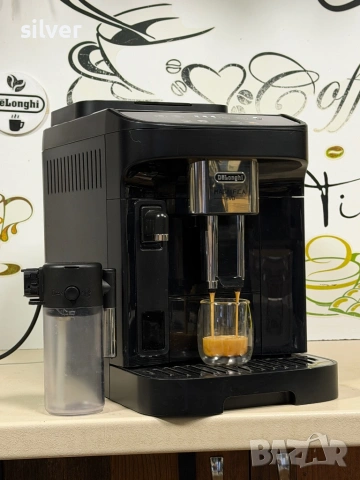 Кафемашина кафе автомат delonghi magnifica evo с гаранция, снимка 8 - Кафемашини - 54131807