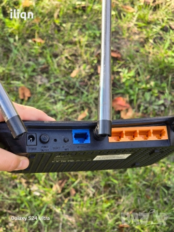 Работещ рутер с 3 антени. Разгледайте , снимка 3 - Рутери - 52065067