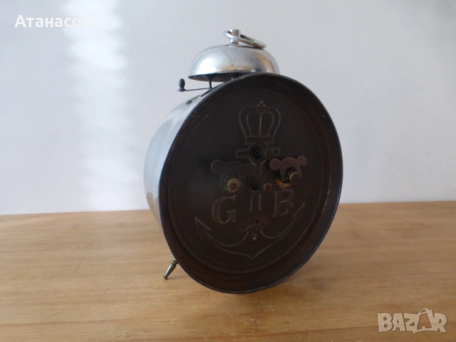 Настолен будилник часовник Gustav Beker 1920 г, снимка 7 - Антикварни и старинни предмети - 51852257