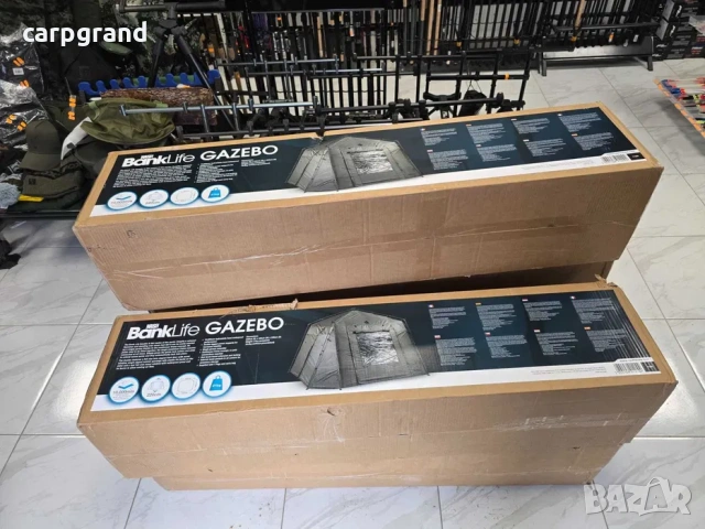 Шатра NASH Bank Life Gazebo, снимка 8 - Екипировка - 54070498