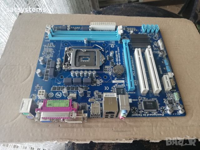  Дънна платка Gigabyte GA-H61M-S2PV Socket LGA1155, снимка 2 - Дънни платки - 46457169