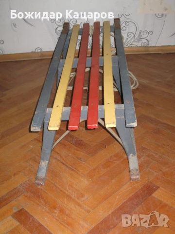 Стара дървена шейна. Цена - 35 лева(17.90 €). Пращам по Еконт. За София, може и лично да я вземете., снимка 5 - Антикварни и старинни предмети - 50929852