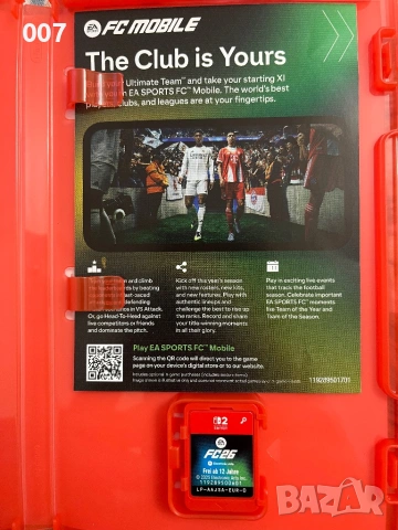 FC 26 Nintendo Switch 2, снимка 4 - Игри за Nintendo - 53133210