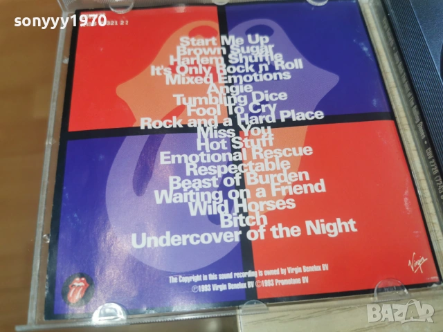 ROLLING STONES CD-ВНОС GERMANY 1003261552H2E6R, снимка 8 - CD дискове - 53783189
