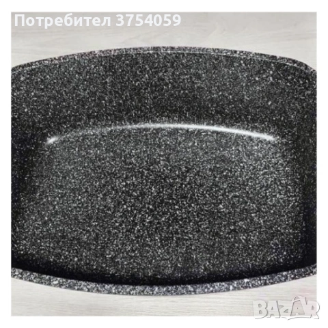 Ростер Goldman с мраморно покритие – правоъгълен съд с капак, 5.5 л и 6.6 л, за фурна и всички котло, снимка 5 - Съдове за готвене - 53076980